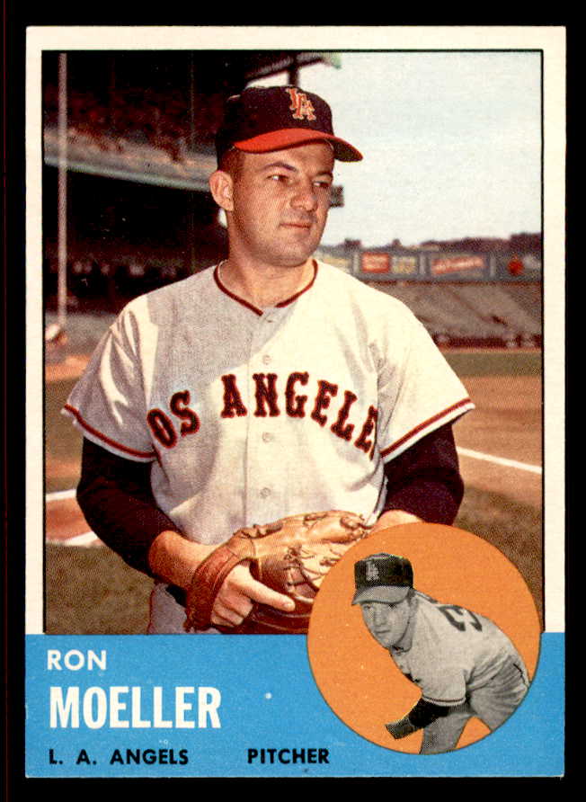 1963 Topps Baseball #541 Ron Moeller Angels NR-MT 542900