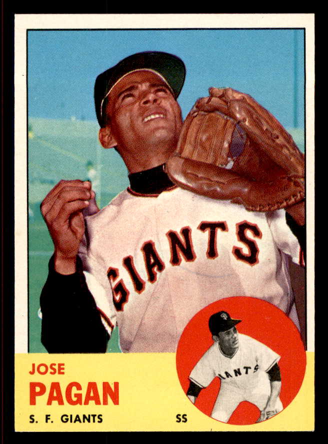 1963 Topps Baseball #545 Jose Pagan Giants NR-MT 542903