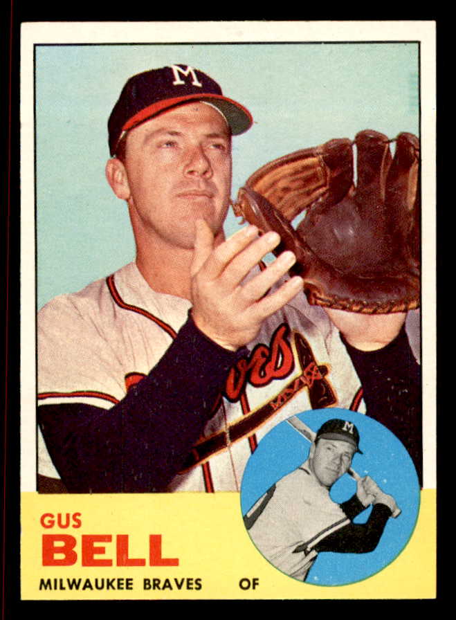 1963 Topps Baseball #547 Gus Bell Braves NR-MT 542905