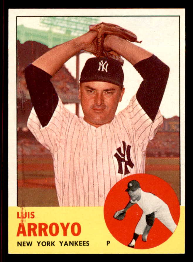 1963 Topps Baseball #569 Luis Arroyo Yankees NR-MT 542911