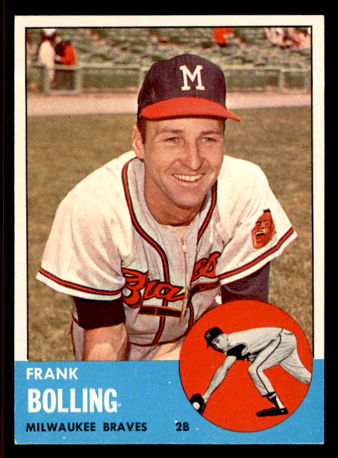 1963 Topps Baseball #570 Frank Bolling Braves NR-MT 542912