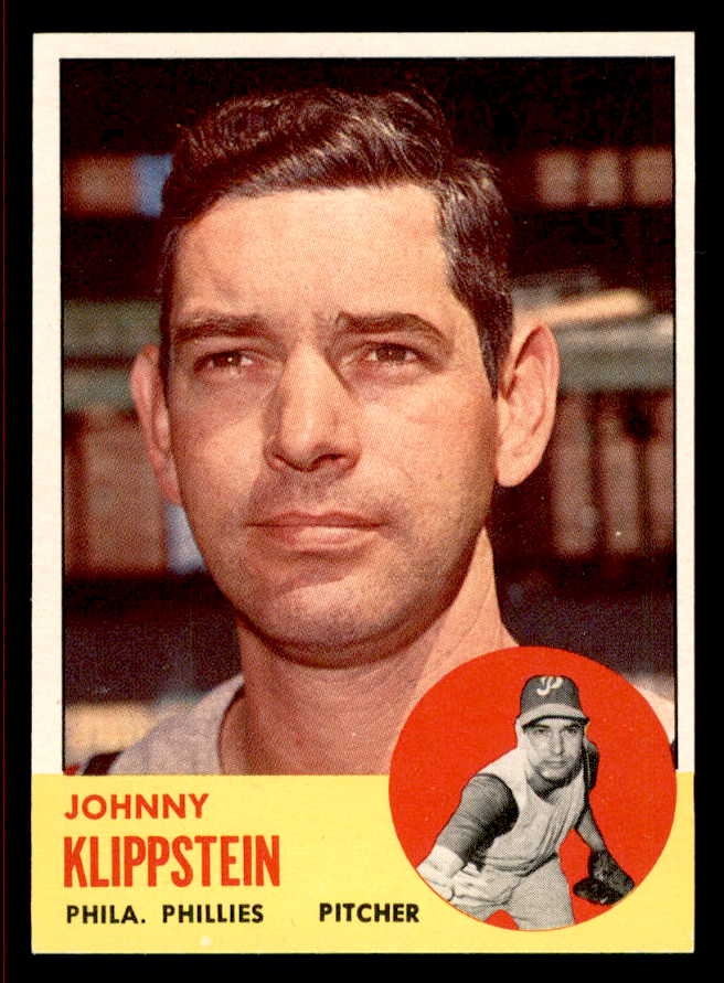 1963 Topps Baseball #571 Johnny Klippstein Phillies NR-MT 542913