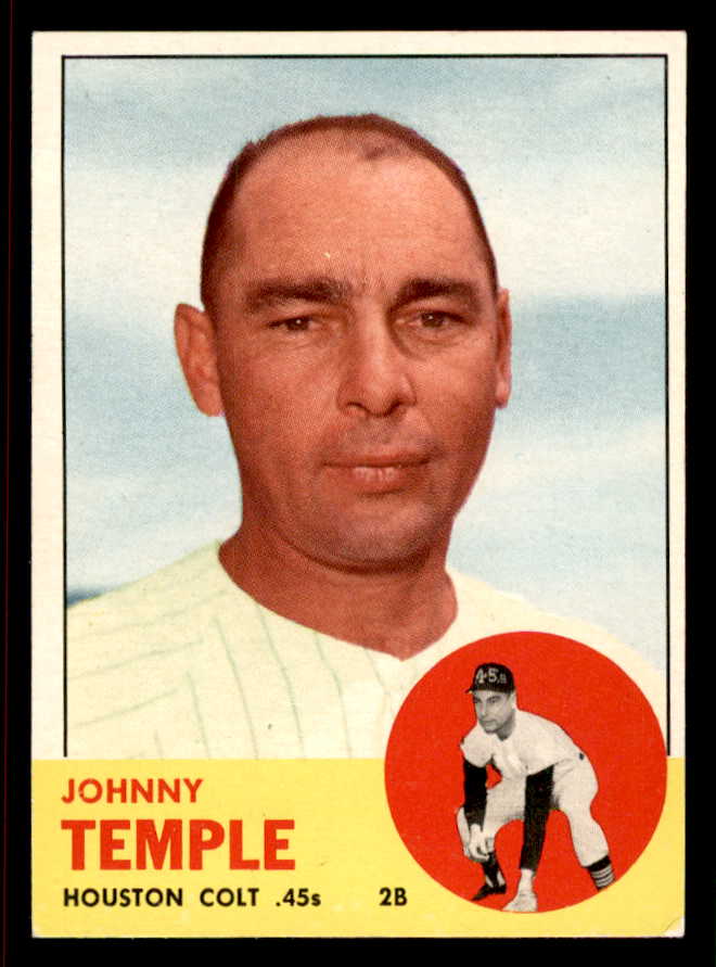 1963 Topps Baseball #576 Johnny Temple Colt .45s NR-MT 542915