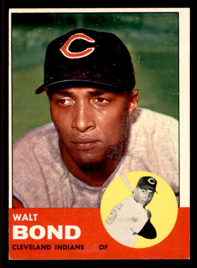 1963 Topps Baseball #493 Walt Bond Indians EX-MT 542917