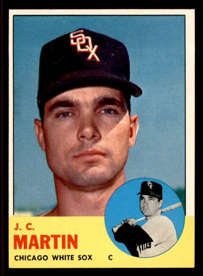 1963 Topps Baseball #499 J.C. Martin White Sox EX-MT 542918