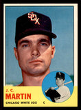 1963 Topps Baseball #499 J.C. Martin White Sox EX-MT 542918
