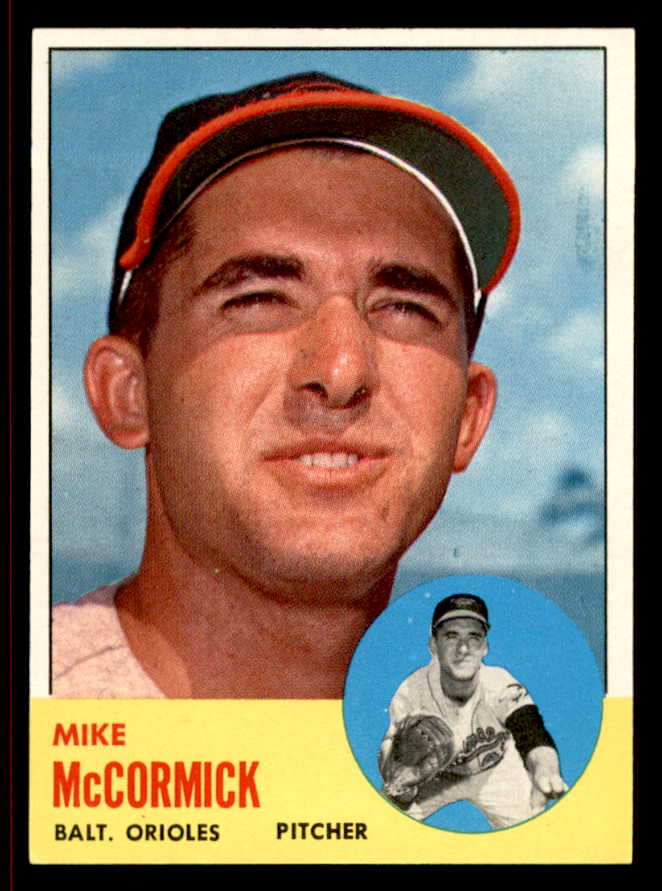 1963 Topps Baseball #563 Mike McCormick Orioles EX-MT 542926
