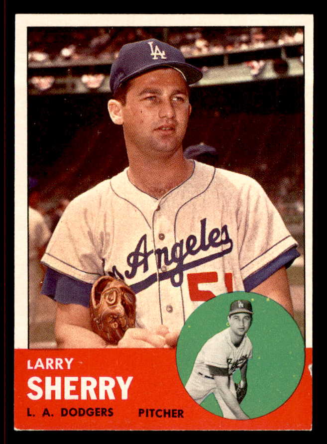 1963 Topps Baseball #565 Larry Sherry Dodgers EX-MT 542927