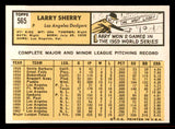 1963 Topps Baseball #565 Larry Sherry Dodgers EX-MT 542927