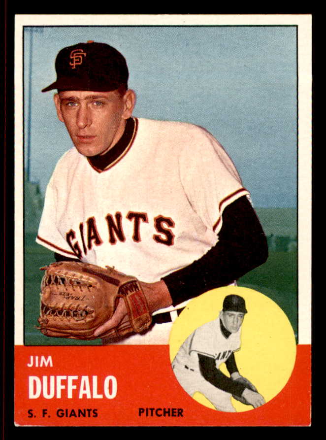 1963 Topps Baseball #567 Jim Duffalo Giants EX-MT 542929