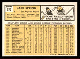 1963 Topps Baseball #572 Jack Spring Angels EX-MT 542931