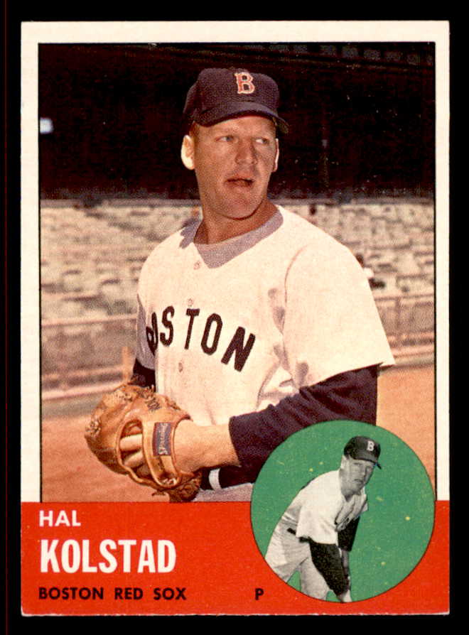 1963 Topps Baseball #574 Hal Kolstad Red Sox EX-MT 542932