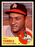 1963 Topps Baseball #482 Felix Torres Angels VG-EX/EX 542934