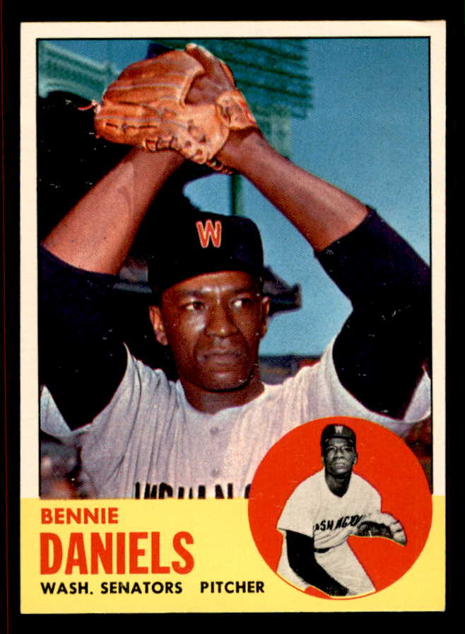1963 Topps Baseball #497 Bennie Daniels Senators VG-EX/EX 542935
