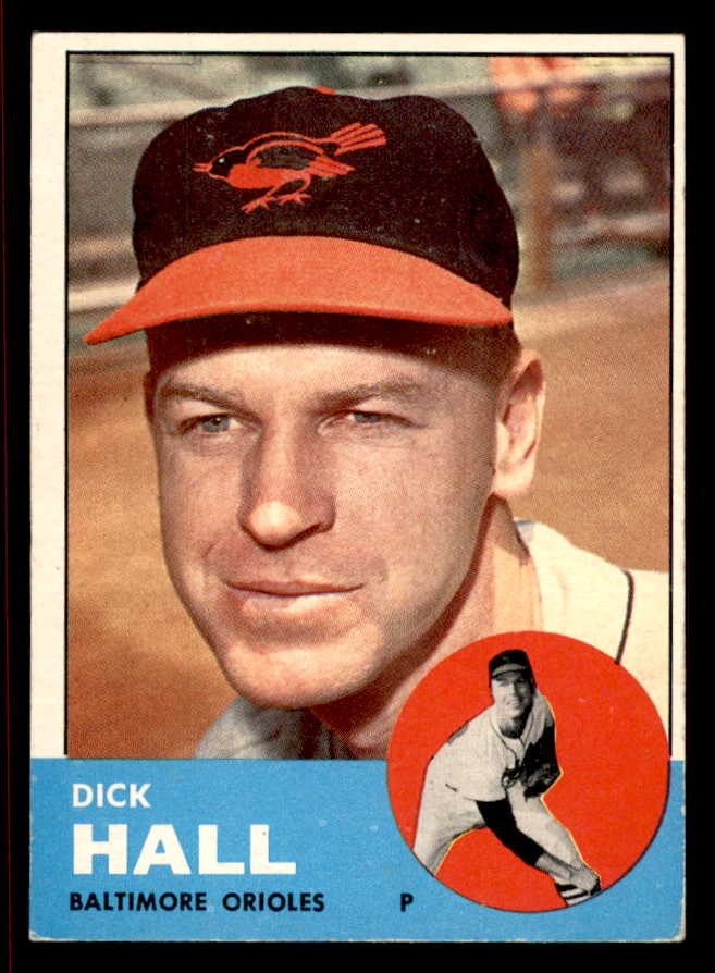 1963 Topps Baseball #526 Dick Hall Orioles VG-EX/EX 542937