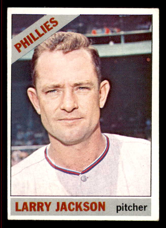 1966 Topps Baseball #595 Larry Jackson Phillies EX-MT 542944