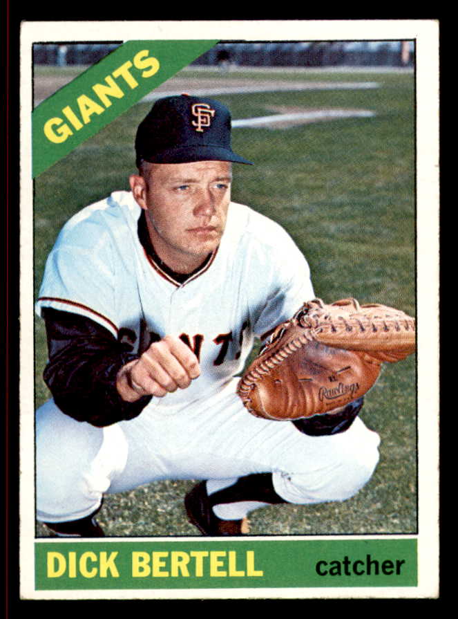 1966 Topps Baseball #587 Dick Bertell Giants VG-EX/EX 542947