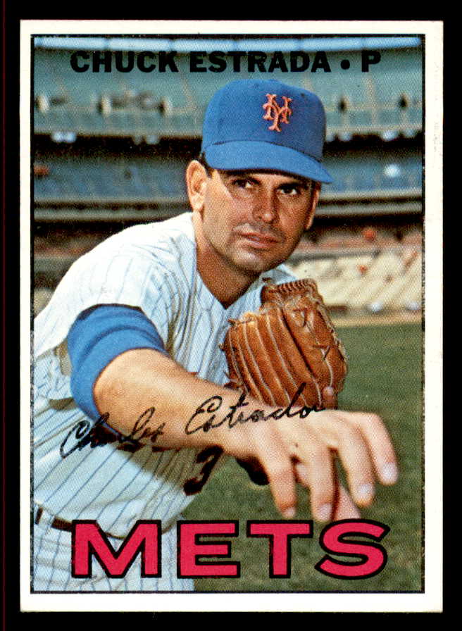 1967 Topps Baseball #537 Chuck Estrada Mets NR-MT 542950