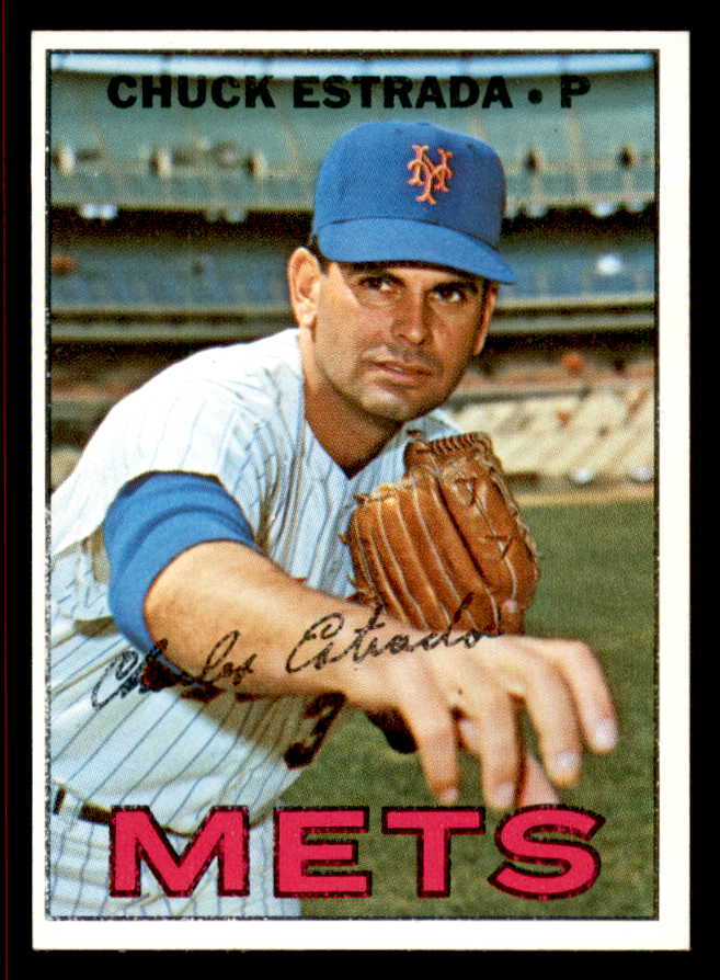 1967 Topps Baseball #537 Chuck Estrada Mets NR-MT 542952
