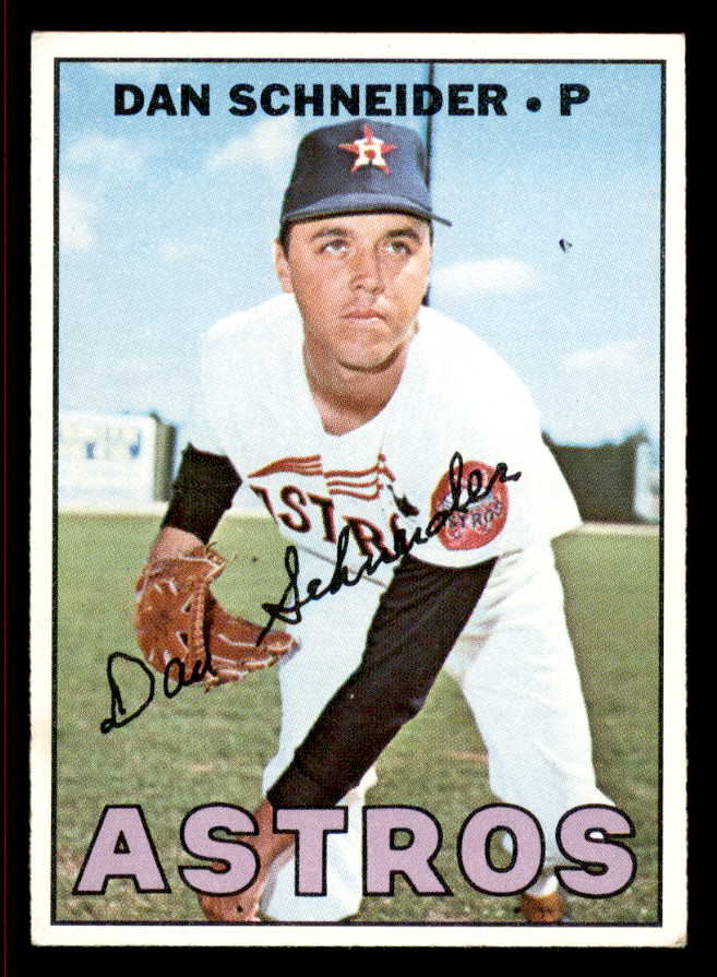 1967 Topps Baseball #543 Dan Schneider Astros NR-MT 542959