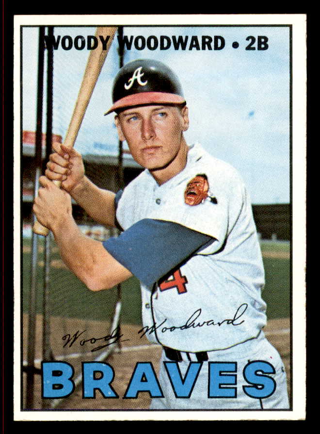 1967 Topps Baseball #546 Woody Woodward Braves NR-MT 542960