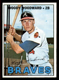 1967 Topps Baseball #546 Woody Woodward Braves NR-MT 542960