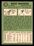1967 Topps Baseball #546 Woody Woodward Braves NR-MT 542960