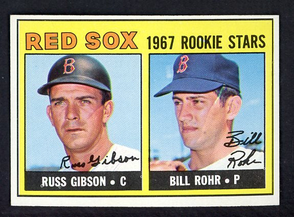 1967 Topps Baseball #547 Russ Gibson Red Sox NR-MT 542961