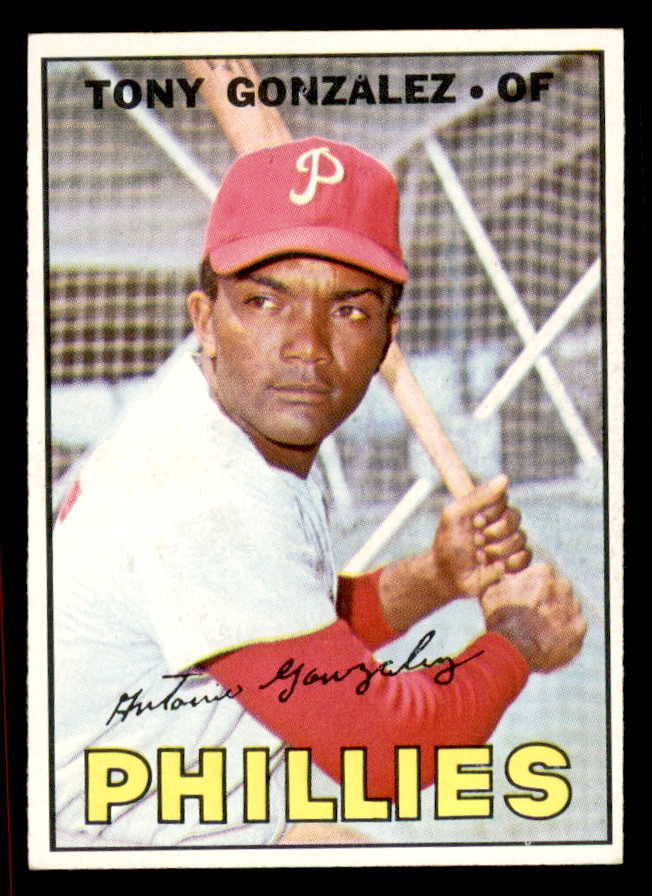 1967 Topps Baseball #548 Tony Gonzalez Phillies NR-MT 542963