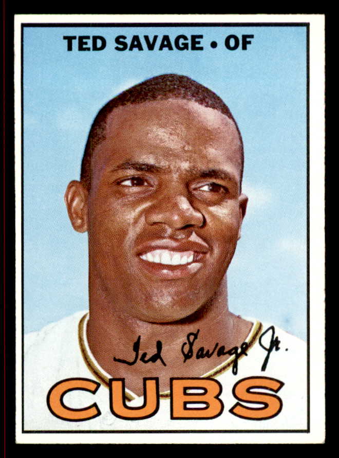 1967 Topps Baseball #552 Ted Savage Cubs NR-MT 542967