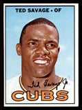 1967 Topps Baseball #552 Ted Savage Cubs NR-MT 542967