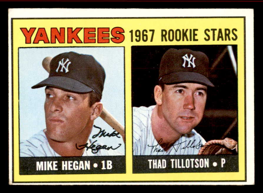 1967 Topps Baseball #553 Mike Hegan Yankees NR-MT 542968