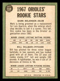 1967 Topps Baseball #558 Mark Belanger Orioles NR-MT 542975