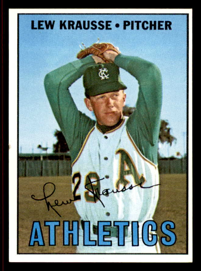 1967 Topps Baseball #565 Lew Krausse A's NR-MT 542979