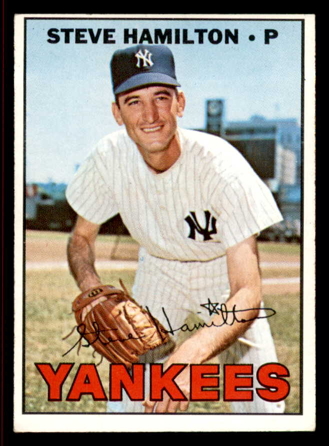 1967 Topps Baseball #567 Steve Hamilton Yankees NR-MT 542982