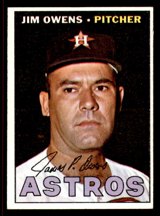 1967 Topps Baseball #582 Jim Owens Astros NR-MT 542985