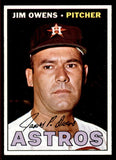 1967 Topps Baseball #582 Jim Owens Astros NR-MT 542986