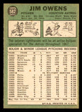1967 Topps Baseball #582 Jim Owens Astros NR-MT 542986