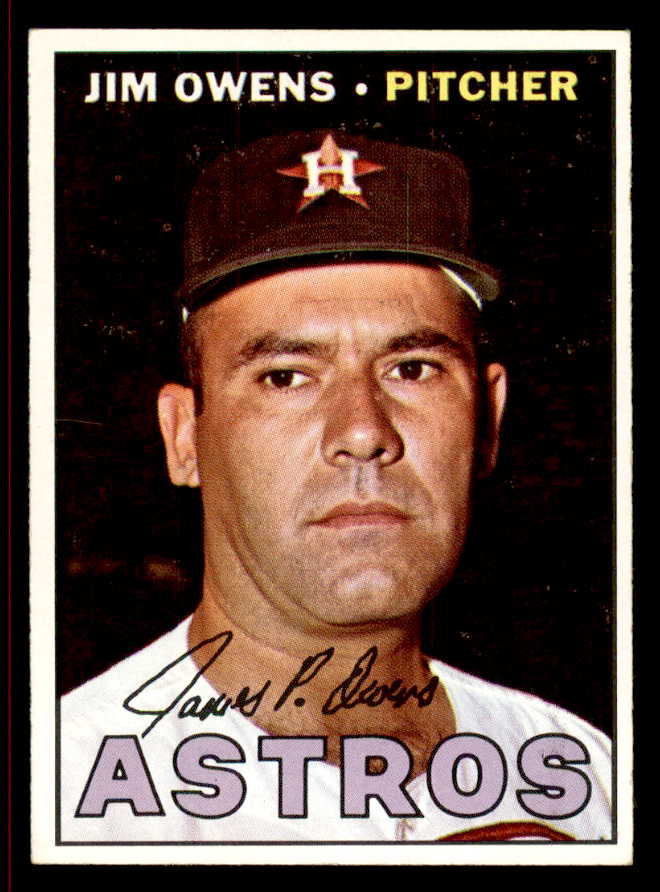 1967 Topps Baseball #582 Jim Owens Astros NR-MT 542987
