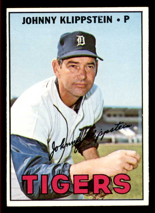 1967 Topps Baseball #588 Johnny Klippstein Tigers NR-MT 542991