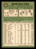 1967 Topps Baseball #599 Bob Duliba A's NR-MT 543002