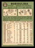 1967 Topps Baseball #599 Bob Duliba A's NR-MT 543004