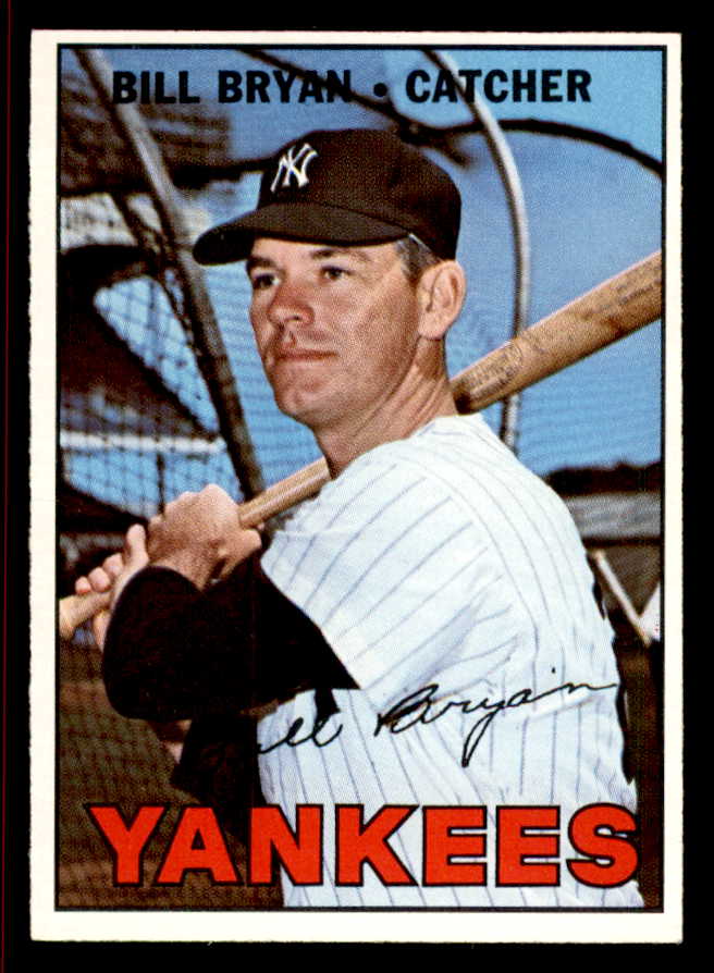 1967 Topps Baseball #601 Bill Bryan Yankees NR-MT 543005