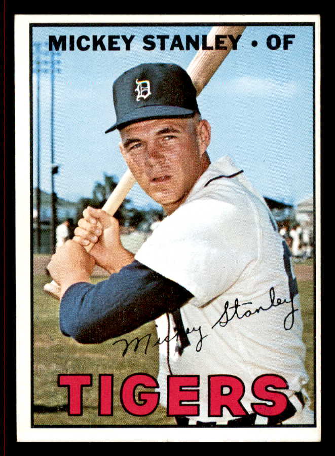 1967 Topps Baseball #607 Mickey Stanley Tigers NR-MT 543008