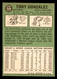 1967 Topps Baseball #548 Tony Gonzalez Phillies EX-MT 543014