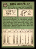 1967 Topps Baseball #548 Tony Gonzalez Phillies EX-MT 543015