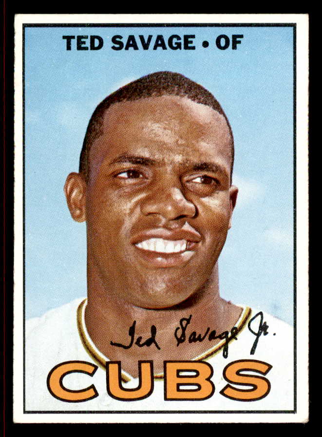 1967 Topps Baseball #552 Ted Savage Cubs EX-MT 543017
