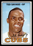 1967 Topps Baseball #552 Ted Savage Cubs EX-MT 543017