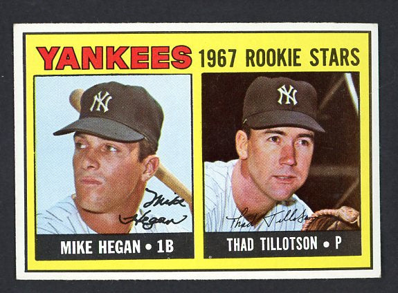 1967 Topps Baseball #553 Mike Hegan Yankees EX-MT 543019