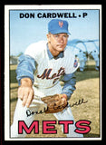1967 Topps Baseball #555 Don Cardwell Mets EX-MT 543020